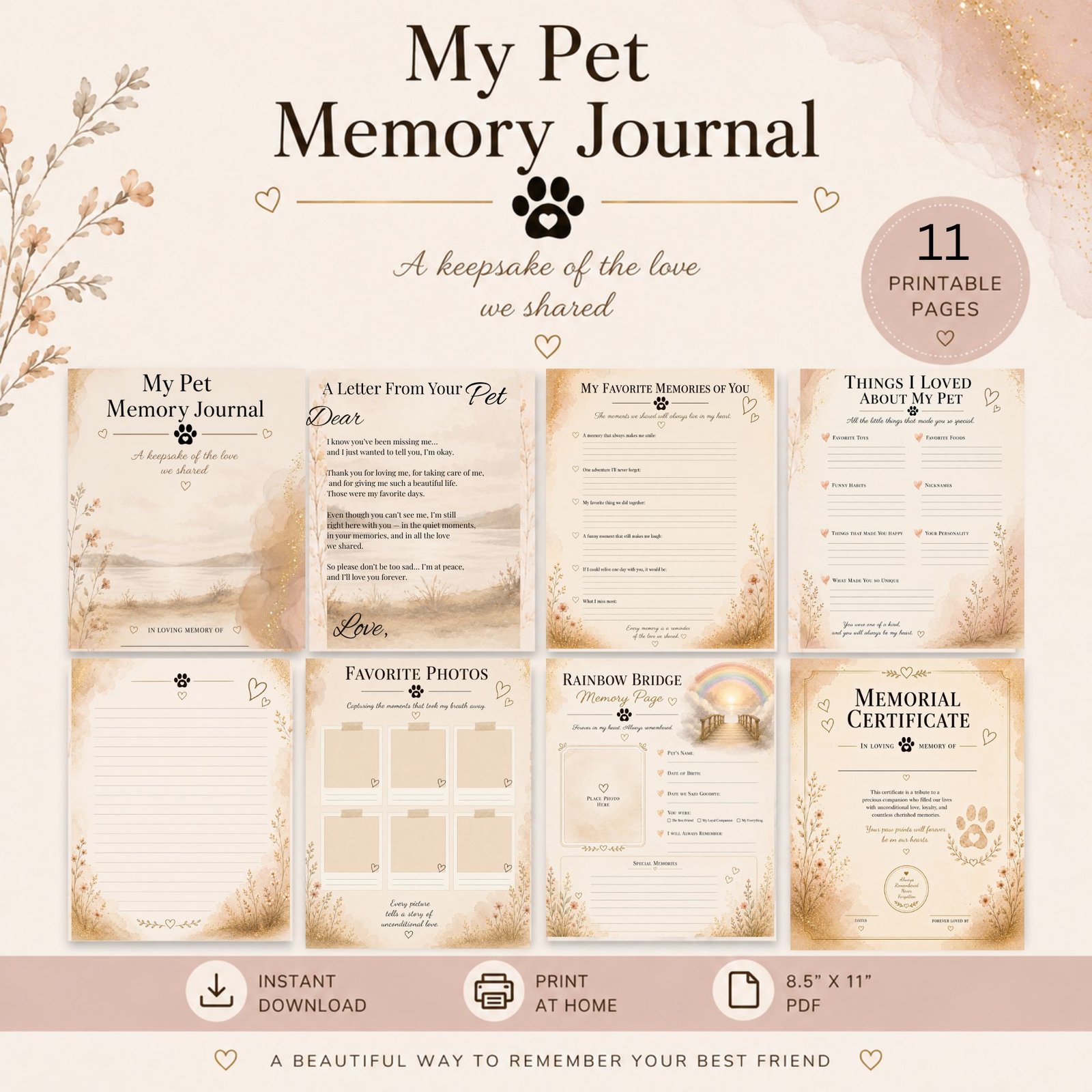 Pet Memorial Journal - Image 2